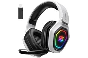 Ozeino Cascos Gaming Inalámbricos para PC/Ps5/Ps
