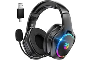 Tatybo Cascos Gaming Inalámbricos para PC/Ps5/Ps