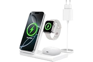 WATOE Cargador Inalámbrico 3 en 1 para iPhone 17 — cargadores inalámbricos nº4 en Amazon España