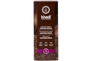 khadi CASTANO MEDIO Tinte vegetal para el cabell