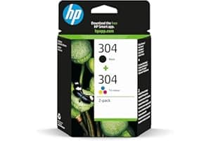 HP 304 3JB05AE - Pack de 2 Cartuchos de Tinta Or