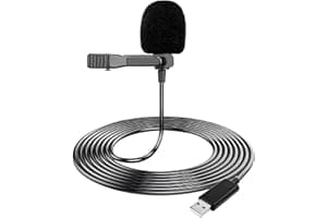 Microfono USB Lavalier para PC