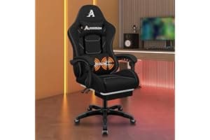 ALFORDSON Silla Gaming Ergonómica con Masaje — mejor sillas gaming más vendido en Amazon España