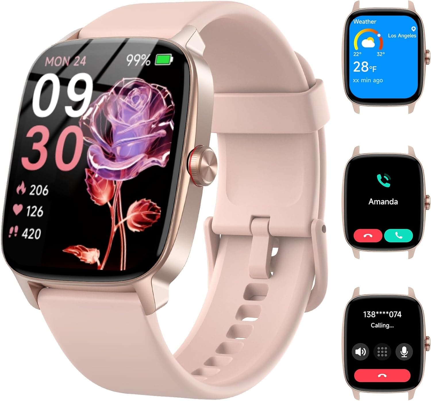 Smartwatch BT AI 1.85" IP68