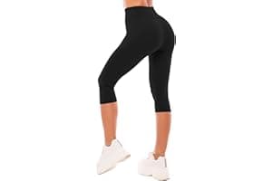 SINOPHANT Leggins Cortos Mujer Cintura Alta 3/4 — zapatillas running nº10 en Amazon España