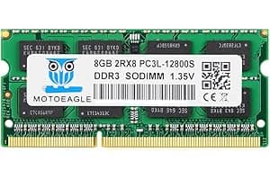 8GB DDR3L 1600MHz SODIMM PC3L-12800S Unbuffered — memorias ram nº10 en Amazon España