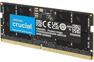 Crucial RAM DDR5 16GB 5600MHz SODIMM — mejor memorias ram nº3 en Amazon España
