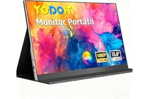 Yodoit Monitor Portátil Pantalla Portatil de 15
