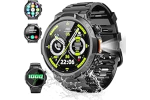 Reloj Inteligente Hombre con Linterna — mejor smartwatches nº2 en Amazon España