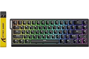 ATTACK SHARK X68 HE Teclado 8000Hz Rapid Trigger — teclados gaming nº4 en Amazon España